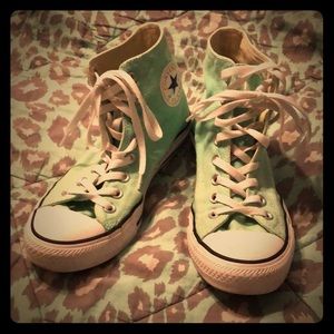 Seafoam Converse women’s 9 men’s 7